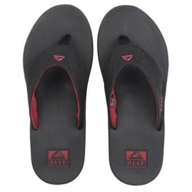 Imagem de Chinelo Reef Mick Fanning Black Red-Unissex