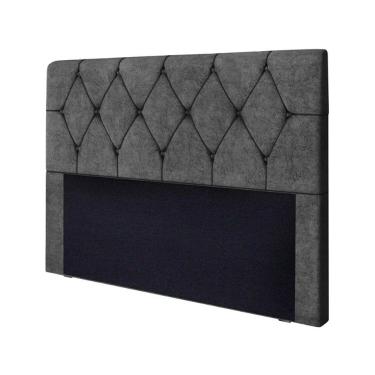 Imagem de Cabeceira Estofada Leila 1,95 King Size Speciale Home Cinza