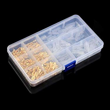 Imagem de 270PCS Terminal de crimpagem de vedação isolada Conectores de fio elétrico 2,8/4,8/6,3 mm Kit de conectores de terminais de crimpagem