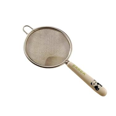 Imagem de Peneira Matcha, peneira portátil de aço inoxidável, pequena peneira de malha fina para cozinha (estilo 1)