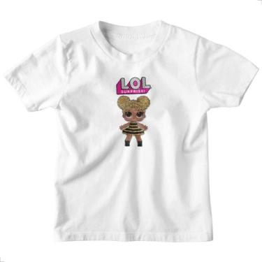 Imagem de Camiseta Infantil Algodão Personalizada Lol Queen Bee - Techmalhas, Br