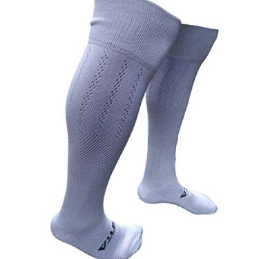 Imagem de Meião Finta Alcance Futebol Confortável Adulto Cor:Branco