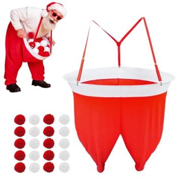 Imagem de Jogo das Calças Grandes | com Bolas Saltitantes Atividades Familiares Divertidas,Jogos De Jardim De Apanhar Bola Com Calças Grandes | Para Reuniões Familiares Grupos De Campo Aniversário Carnaval