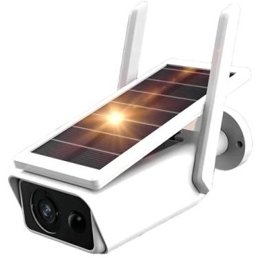 Imagem de Câmera Segurança Wifi/Full Hd Placa Solar - RV SECURITY