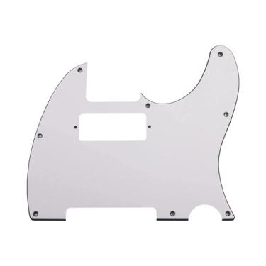 Imagem de Pickguard Mini Humbucker TL De 8 Furos PHRILAM Com Captador E Parafuso