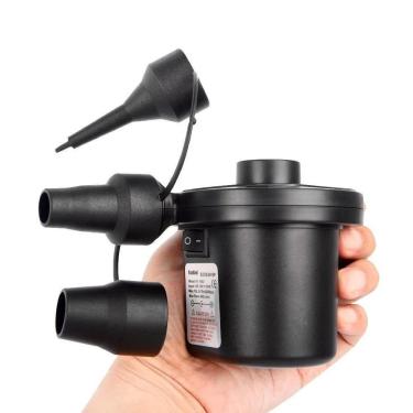 Imagem de Inflador Eletrico Bomba De Ar 12v 75w Para Colchao Barco E Inflaveis Entrada De Acendedor De Carro