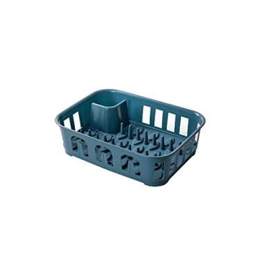 Imagem de Escorredor de louça, suporte de cozinha, escorredor de pratos, prato de mesa, prateleira portátil para casa, organizador de louça