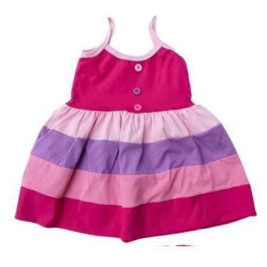 Imagem de Vestido de malha Infantil Bebê Menina - NoBrand, Verde, M 6 a 9 meses