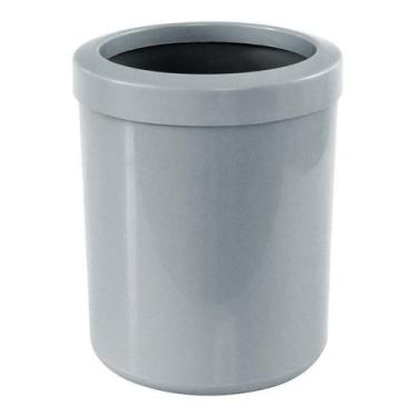 Imagem de Lixeiras Em Plástico Com Aro 12 Litros Home Ou Office Cor:Cinza - jsn