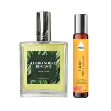 Imagem de Perfume Louro Nobre Romano Homem 50Ml + Óleo Essencial 10Ml - Essência