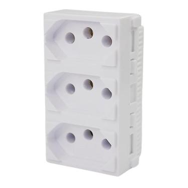 Imagem de Módulo Tomada Monobloco Tripla 10A I9 95123 Ilumi