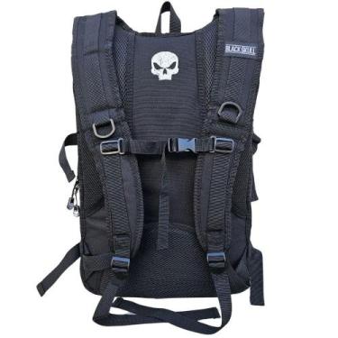 Imagem de Mochila black skull de costas 18" ref bs24665 - One Piece, Preto