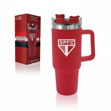 Imagem de Caneca Térmica Inox 1200ml São Paulo Oficial Allmix