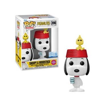 Imagem de Boneco Funko Pop! Exc Snoopy - Snoopy & Woodstock (Flocked)