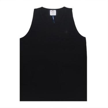 Imagem de Regata Champion "Athletic" C Logo Bordado - Preto-Masculino