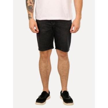 Imagem de Bermuda John John Masculina Jeans Gluto Black Médio-Masculino