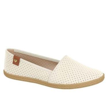 Imagem de Sapatênis Moleca Casual Microfuros Feminino-Feminino