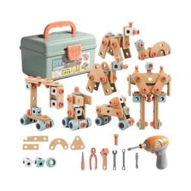 Imagem de Brinquedo Educativo Multifuncional Infantil: Kit De Ferramentas Elétri