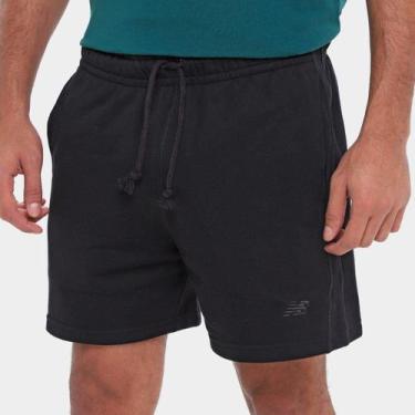 Imagem de Shorts New Balance Athletics Masculino, Preto, M