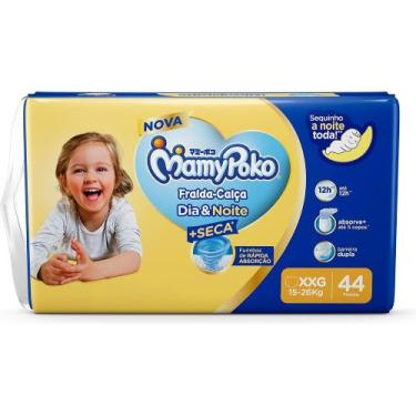 Imagem de Fralda Descartável MamyPoko Calça Dia e noite Giga XXG 44 Unidades