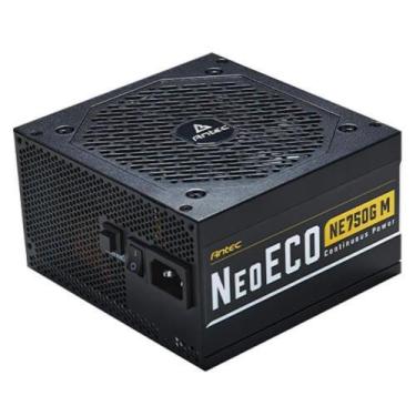 Imagem de Fonte de Alimentação ATX Neoeco NE750G m 750W 80 Plus Gold Modular com