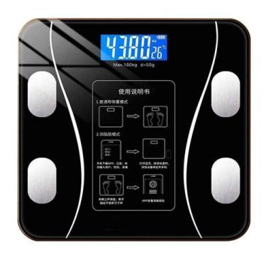 Imagem de Balança Digital Banheiro Display Lcd Inteligente - AQUILAE