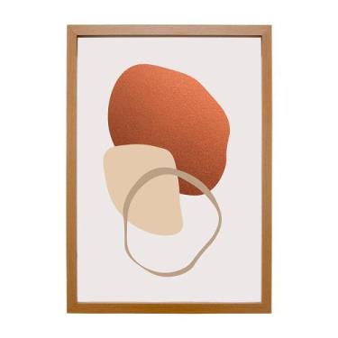 Imagem de Quadro Decoração sem Vidro 30X40cm Abstrato - Abstratto Estofados