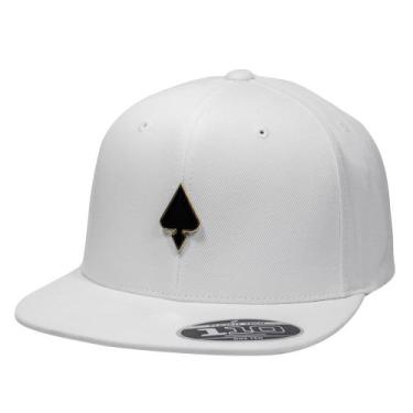 Imagem de Boné MCD Aba Reta Fitão Strapback Especial Flexfit Espada Branco