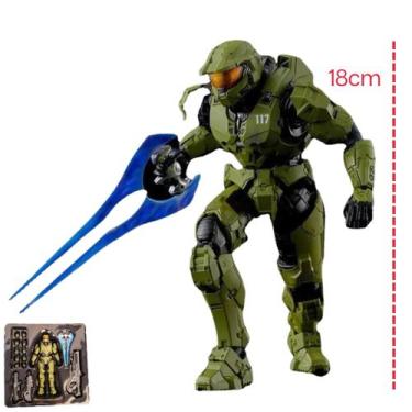 Imagem de Boneco Halo Infinite 18cm Articulado Master Chief Figure - Genérica