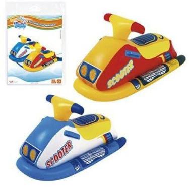 Imagem de Boia Inflável Modelo Jet Ski Scooter 91x51cm Summer Fun