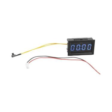 Imagem de LED Digital Luminous Car Clock, Relógio eletrônico, Acessório Decoraçã