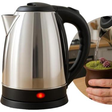 Imagem de Chaleira Elétrica Inox 1,8L com Base 360º e Desligamento Automático 12