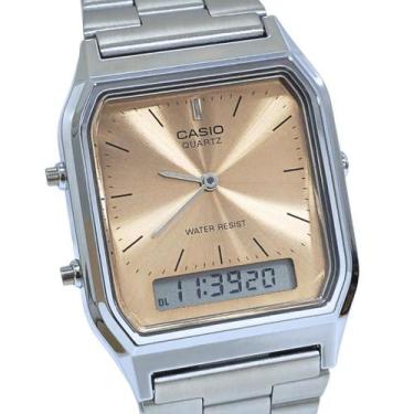 Imagem de Relógio Casio Unissex AnaDigi Vintage AQ-230A-4AMQYDF