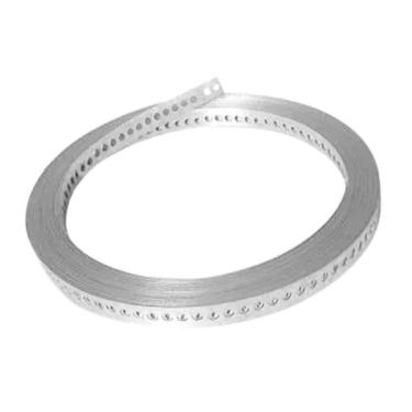 Imagem de Fita de aço perfurada 17mm x 0,40mm x 30m - Ancora