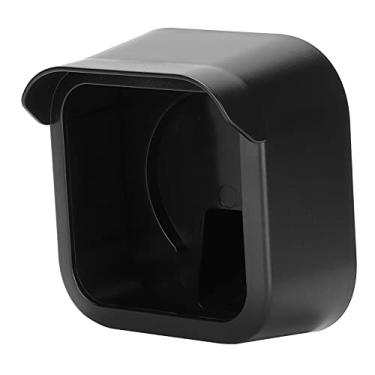 Imagem de Capa protetora de vigilância, suporte de monitoramento de câmera externa à prova de intempéries, capa protetora de 360 graus, suporte ajustável preto
