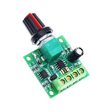 Imagem de #N/a Controlador de velocidade do motor DC Interruptor de controle de velocidade PWM Governador de baixa tensão Interruptor de driver ajustável Mini LED