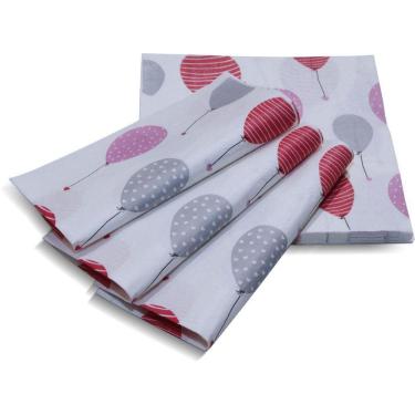 Imagem de Guardanapo Papel Decorado Vizapi Balões 33X33Cm C/ 20 Folha Dupla Multicolorido