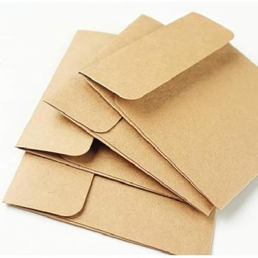 Imagem de 25 peças retrô marrom papel kraft CD DVD mangas envelopes armazenamento de papelão caixas de armazenamento de DVD armazenamento de mídia