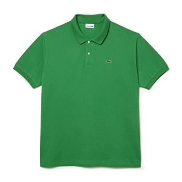 Imagem de Lacoste Camisa polo masculina 100% algodão piqué grande e alta, Verde-ldm, X-Large Big
