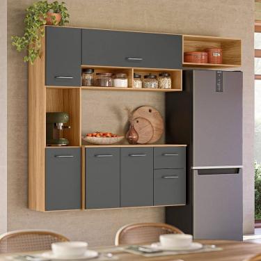 Imagem de Cozinha Suspensa 6 Portas 1 Gaveta Becca