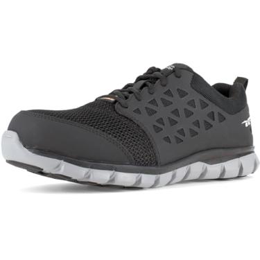 Imagem de Reebok Work Sublite Cushion Work, Men's, Black, Comp Toe, EH, PR Athletic (6.0 W)