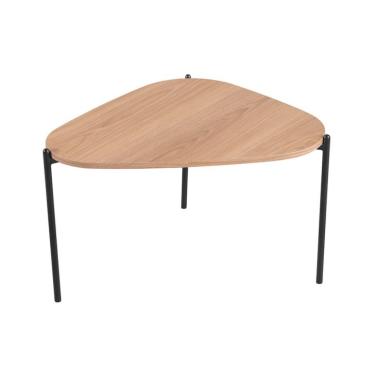 Imagem de Mesa de Centro Complementos Orgânica Hanover e Preta 59 cm