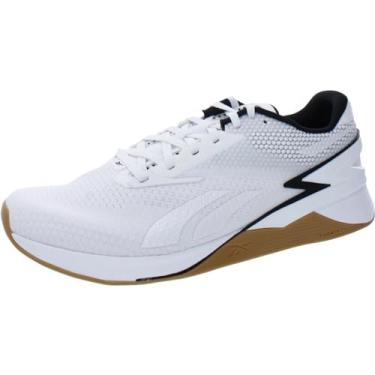 Imagem de Reebok Tênis de treinamento unissex Nano X3, Ftwr Branco/Core Black/Rbkg01, 11.5 Women/10 Men