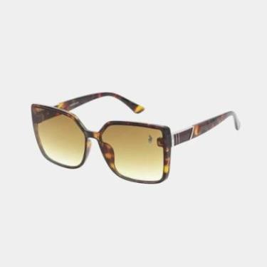 Imagem de Óculos de Sol Polo London Club, Clássico quadrado Feminino-Feminino