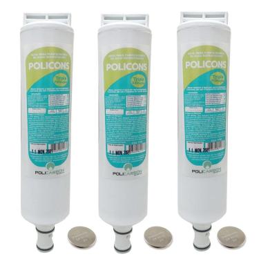Imagem de Kit 3 Filtro Refil Consul Compatível Purificador Bem Estar