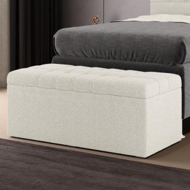 Imagem de Calçadeira Alpha 90 Bouclê Aradecor, OFF WHITE, SOLTEIRO