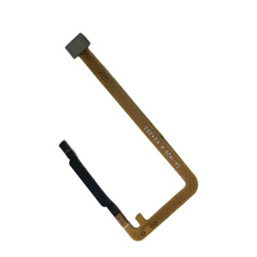 Imagem de zhxchzhi Cabo flexível de botão de sensor de impressão digital OEM compatível com Samsung Galaxy A06 SM-A065F peças pretas
