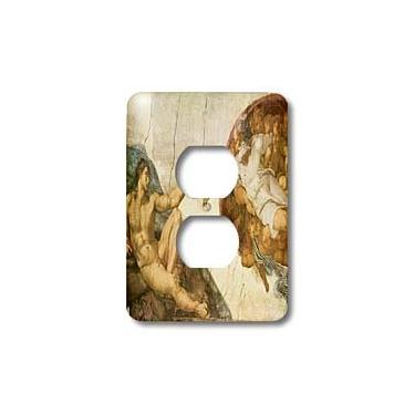 Imagem de 3dRose LLC lsp_127088_6 Creation of Adam por Michelangelo Buonarroti 2 tampa de tomada
