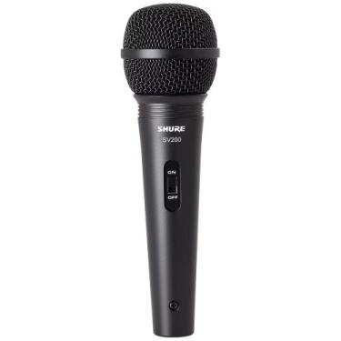 Imagem de Microfone Profissional Dinâmico SV 200-W - SHURE