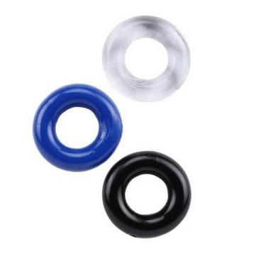 Imagem de Anel Peniano - Kit com 3 cores - 3,7 cm - Isla Sensual Sex Shop
